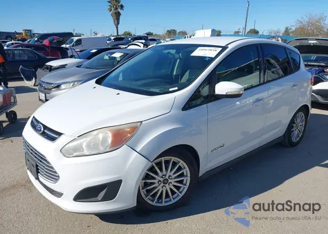 2013 Ford C-Max Hybrid Se из США, поврежденный, VIN 1FADP5AU1DL524022